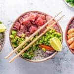 unique poke bowl options