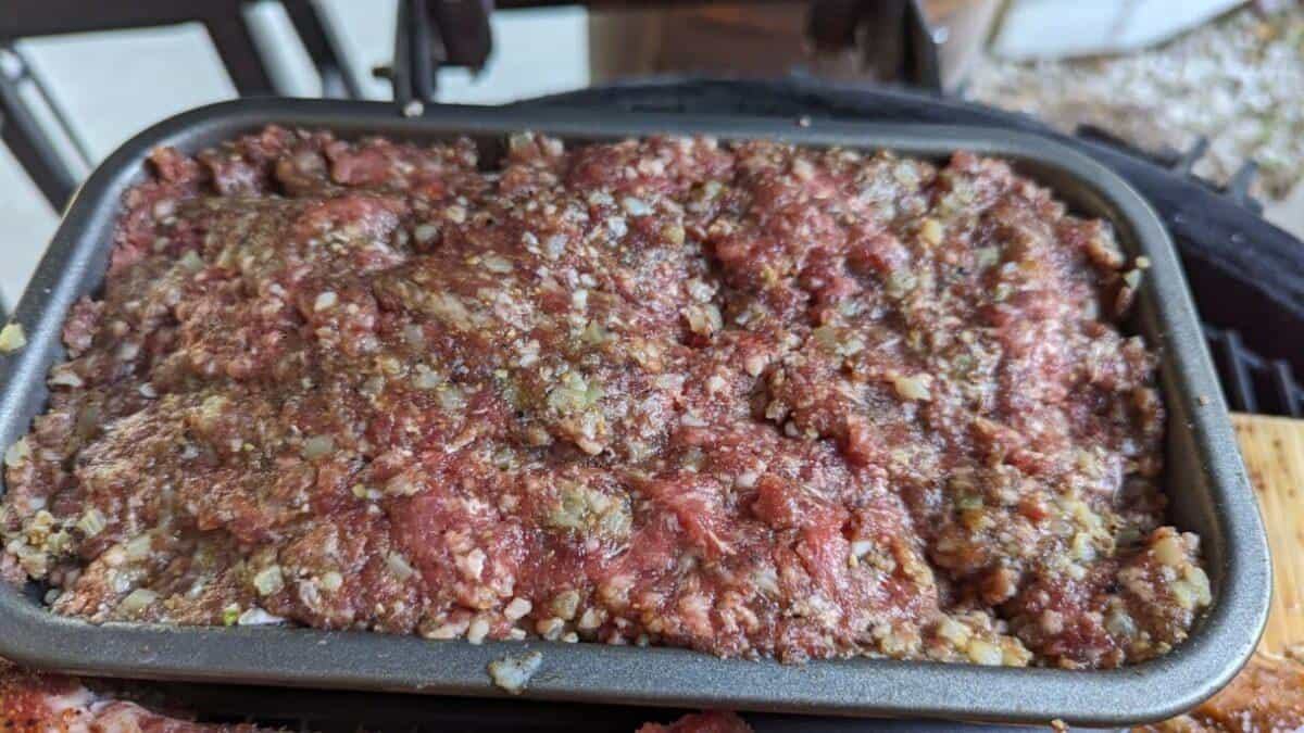 Low Carb Smoked Meatloaf Made with Cauliflower