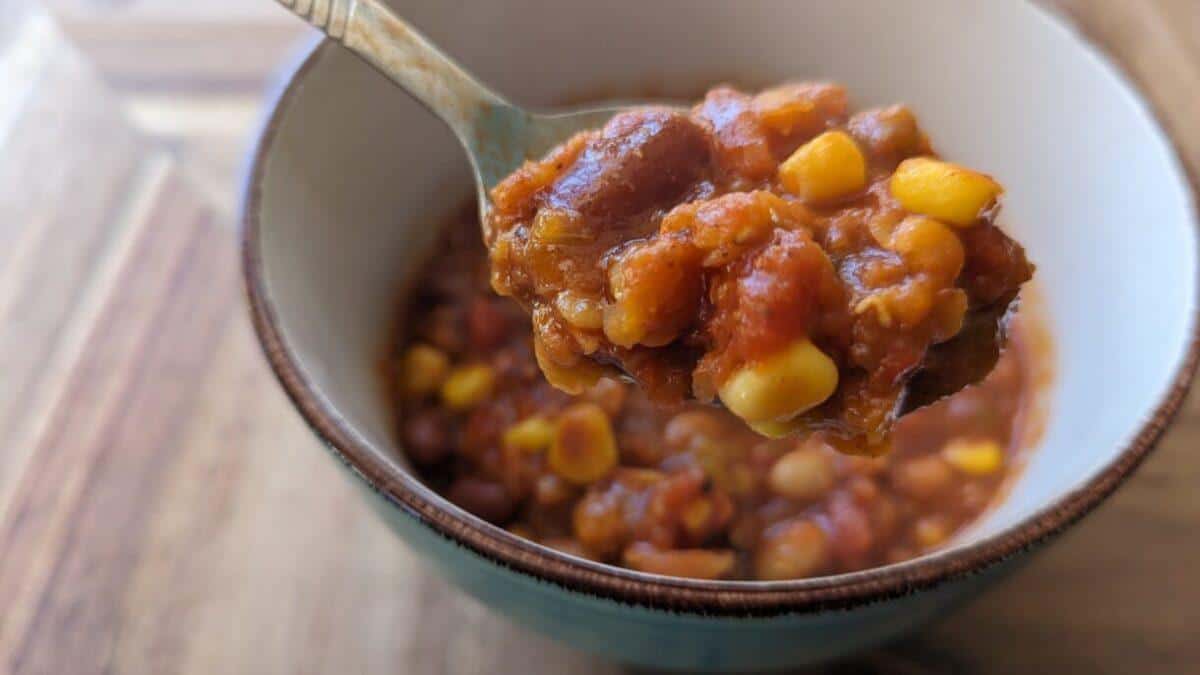 Instant Pot Red Lentil Chili