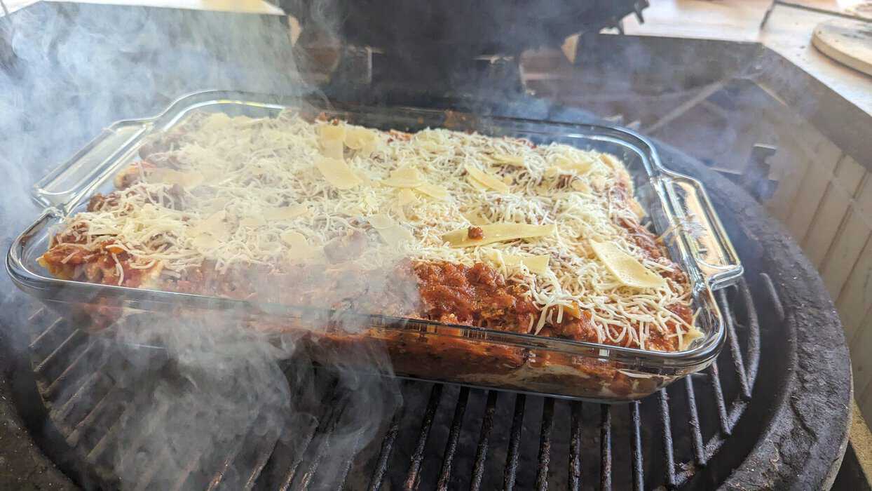 smoky lasagna