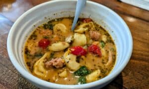 instant pot tortellini soup