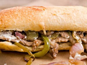 chicken philly cheesesteak