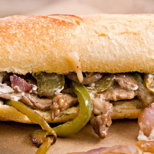 chicken philly cheesesteak