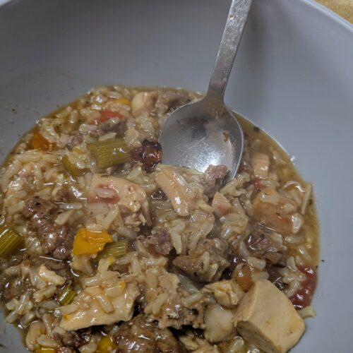jambalaya brown rice