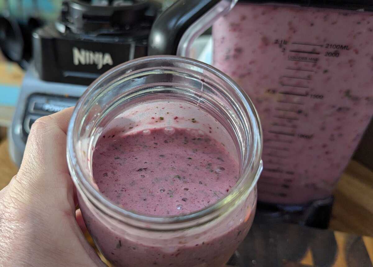 kale berry smoothie