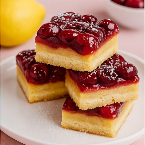 cherry lemon bars