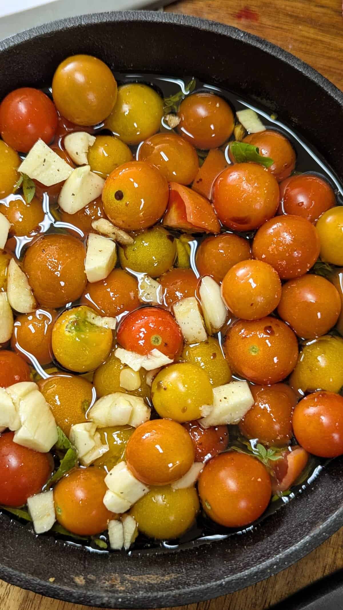 tomato confit uncooked