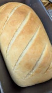 my homemade bread in mixer