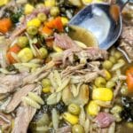 smoked turkey veggie orzo soup the ultimate leftover recipe