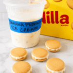 banana ice cream pudding cookies