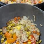 leftover mojo pork fried rice