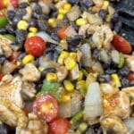 southwest chicken skillet