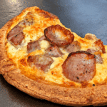 mama mary's easy sausage and egg breakfast pizza