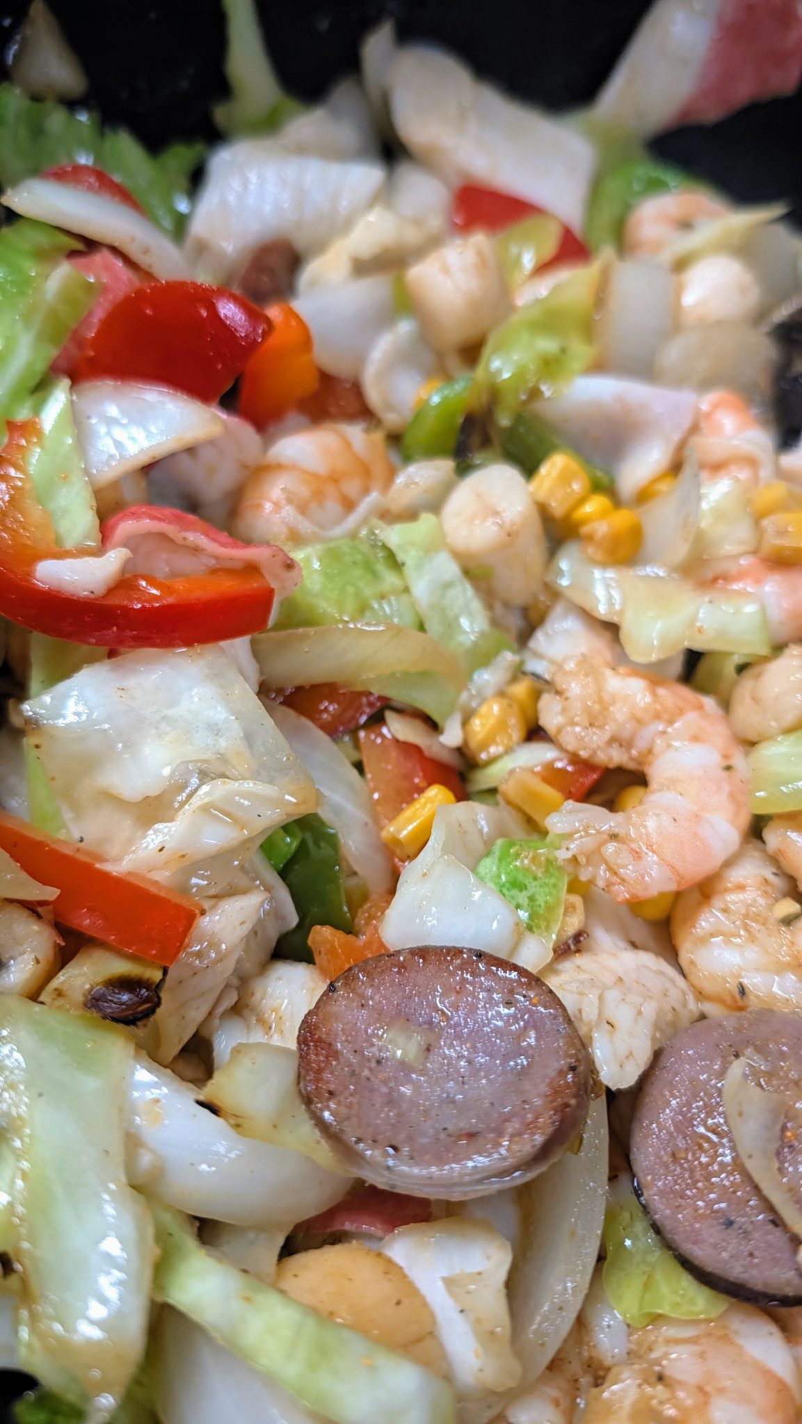 Cajun Cabbage Skillet